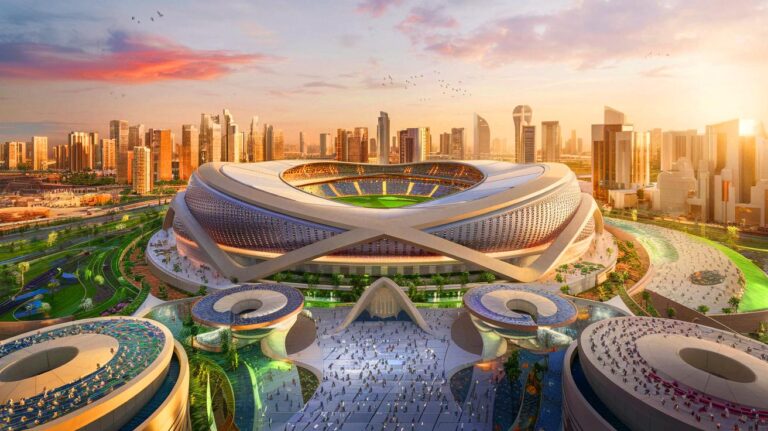 Riyad Présente son Stade Futuriste pour la Coupe du Monde 2034