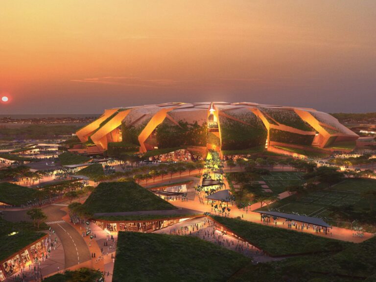 Riyad Présente son Stade Futuriste pour la Coupe du Monde 2034
