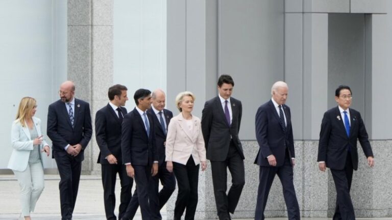 Les dirigeants du G7 s’effondrent dans l’unité face aux tensions en Ukraine et au Moyen-Orient
