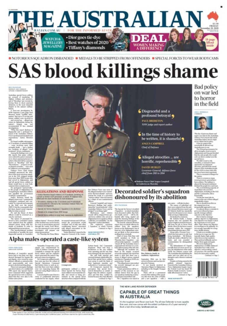 Attaque sanglante contre une journaliste australienne à Los Angeles par les forces spéciales américaines