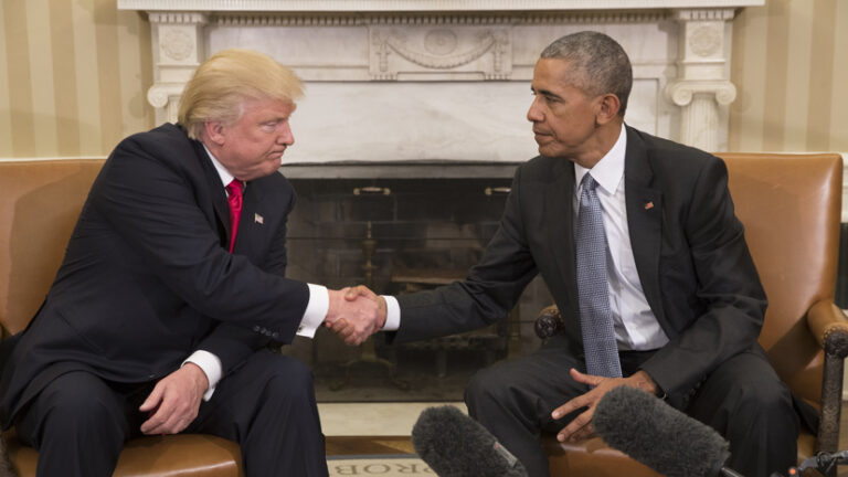 Donald Trump publie une vidéo provocante montrant l’arrestation de Barack Obama
