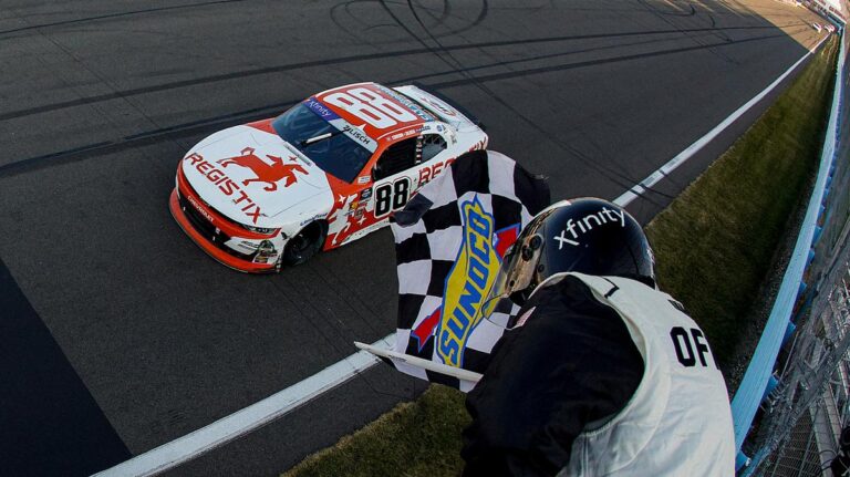 « Un pilote de NASCAR gravement blessé après une célébration insensée »