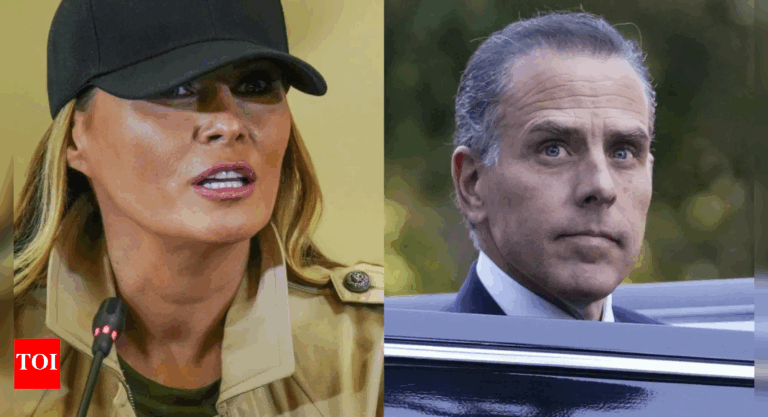 Hunter Biden se moque des menaces de poursuites judiciaires de Melania Trump
