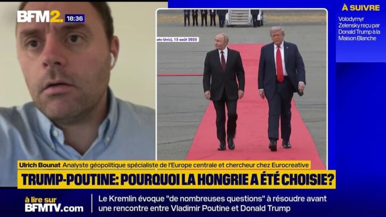 «Poutine et Trump en Hongrie : l’UE face à un désastre diplomatique»